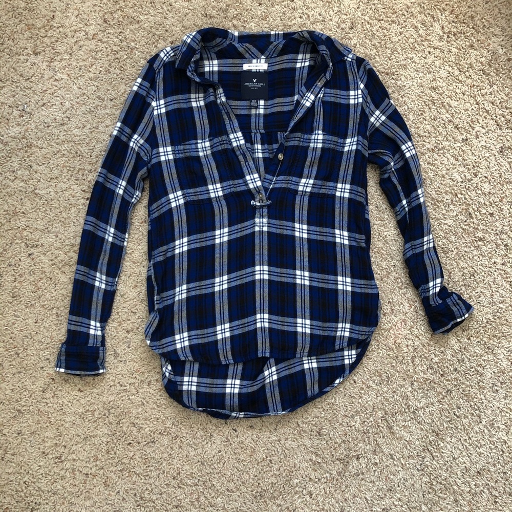 AEO Boyfriend Flannel